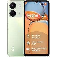 Smartphone - Mobile XIAOMI - REDMI 13C - 128Go - Vert trefle