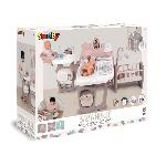 Vetement - Accessoire Poupon SMOBY - Baby Nurse Grande Maison des Bébés - Cuisine. Salle de Bain et Chambre - Fabriqué en France