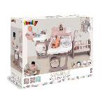 SMOBY - Baby Nurse Grande Maison des Bébés - Cuisine. Salle de Bain et Chambre - Fabriqué en France