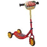 Casque De Glisse - Trottinette - Skate - Patin A Roulette Smoby - Cars - Patinette 3 roues silencieuses - Strucure metale - Trottinette enfant avec guidon reglable