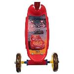 Casque De Glisse - Trottinette - Skate - Patin A Roulette Smoby - Cars - Patinette 3 roues silencieuses - Strucure metale - Trottinette enfant avec guidon reglable