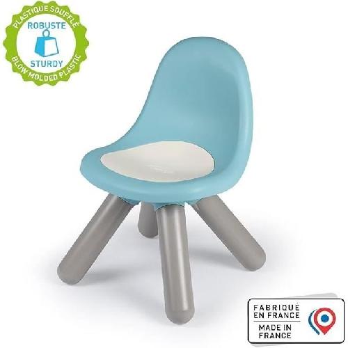 Fauteuil - Chaise Longue - Matelas Gonflable Piscine Smoby - Chaise enfant Bleue- Extérieur et Intérieur - H27cm - Fabrication française