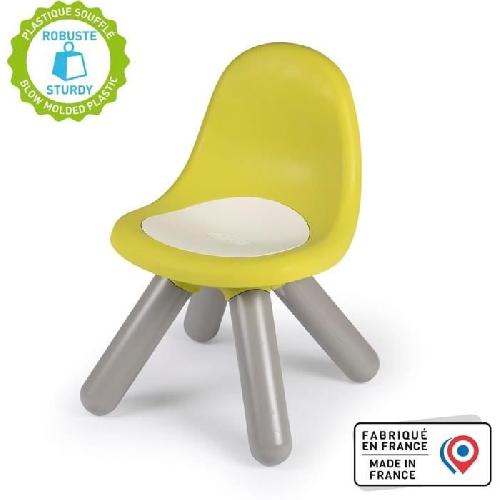 Fauteuil - Chaise Longue - Matelas Gonflable Piscine Smoby - Chaise enfant Verte - Extérieur et Intérieur - H27cm - Fabrication française