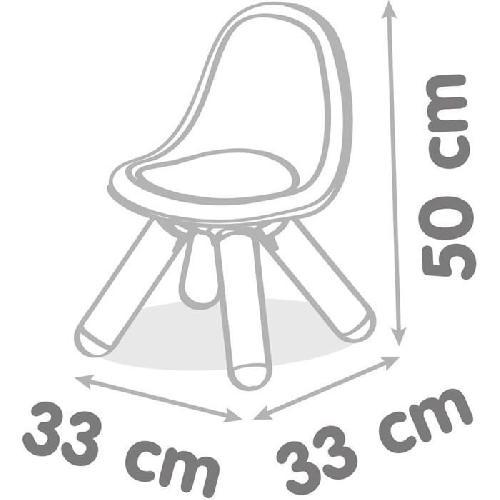 Fauteuil - Chaise Longue - Matelas Gonflable Piscine Smoby - Chaise enfant Verte - Extérieur et Intérieur - H27cm - Fabrication française