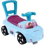 Smoby- La Reine des Neiges - Porteur auto ergonomique - Fonction Trotteur - Coffre a jouets