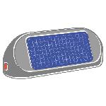 Accessoire Plein Air - Piece Detachee Plein Air SMOBY Lampe solaire nomade adaptée aux maisons Smoby compatibles - Poignée