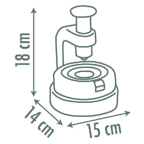 Commercant - Marchande Smoby - Loisirs créatif - Recharges de 16 fleurs - Pour le Set de création d'objets décoratifs - Fabriqué en France