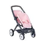 Poupon Smoby - Maxi Cosi - Pousette jumeaux - Poupée 42 cm Maximum - Rose - Des 3ans