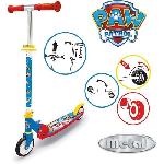 Tricycle Pour  Enfant Smoby - Pat' Patrouille Patinette 2 roues - Pliable - Trottinette avec roues silencieuses