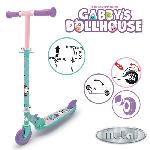 Trottinette Smoby - Patinette Gabby et la Maison Magique - 2 roues - Pliables -