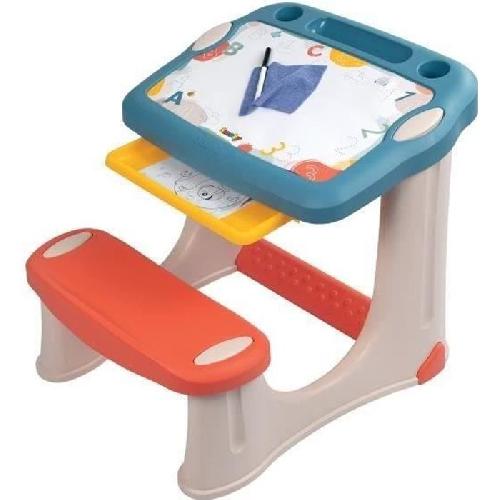 Table Activite - Jouet D'activite Smoby - Pupitre Magique - 12 Accessoires Inclus - Des 2 Ans