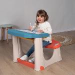 Table Activite - Jouet D'activite Smoby - Pupitre Magique - 12 Accessoires Inclus - Des 2 Ans