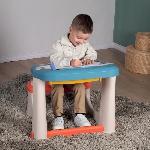 Table Activite - Jouet D'activite Smoby - Pupitre Magique - 12 Accessoires Inclus - Des 2 Ans