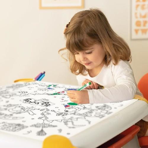 Jeu De Coloriage - Dessin - Pochoir Smoby - Recharge Coloriages pour la Kid table créative - 10 feuilles de coloriages Peppa Pig