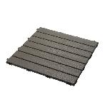 Smoby - Set de 6 dalles - Plancher de Maison - Anti-UV - 45x45cm - Effet texture bois - Plastique 100 recycle - Fabrique en France