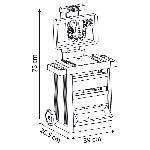 Bricolage - Etabli - Outil Smoby - Spidey - Chariot de Bricolage