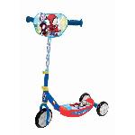 Smoby - Spidey - Patinette 3 roues silencieuses - Structure métal - Trottinette enfant guidon réglable