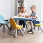 Accessoire Table Multi-jeux - Piece Detachee Table Multi-jeux Smoby - Table enfant - Bleu - Exterieur Interieur - Traitement Anti-UV - Fabriquer en France