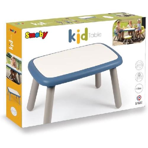 Accessoire Table Multi-jeux - Piece Detachee Table Multi-jeux Smoby - Table enfant - Bleu - Exterieur Interieur - Traitement Anti-UV - Fabriquer en France