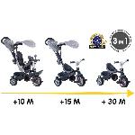 SMOBY Tricycle enfant évolutif Baby Driver Plus - Structure métal - Gris