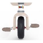 Tricycle Pour  Enfant Smoby -Tricycle evolutif enfant Be Fun Confort - Rose - Canne parentale amovible - Repose-pieds retractable