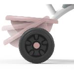 Tricycle Pour  Enfant Smoby -Tricycle évolutif enfant Be Fun Confort - Rose - Canne parentale amovible - Repose-pieds rétractable