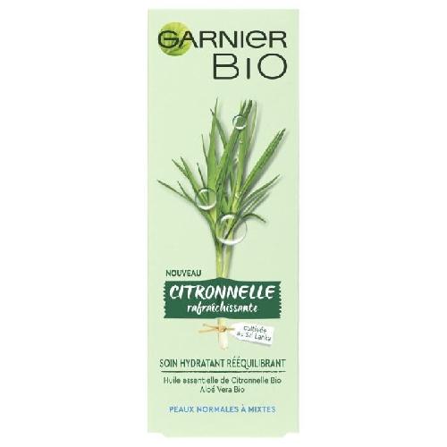 Hydratant Visage Soin Hydratant GARNIER Bio Skinactive Reequilibrant Citronnelle - 50 ml