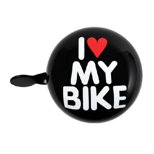 Sonnette - Klaxon De Cycle Sonnette Dingdong I Love My Bike 80mm