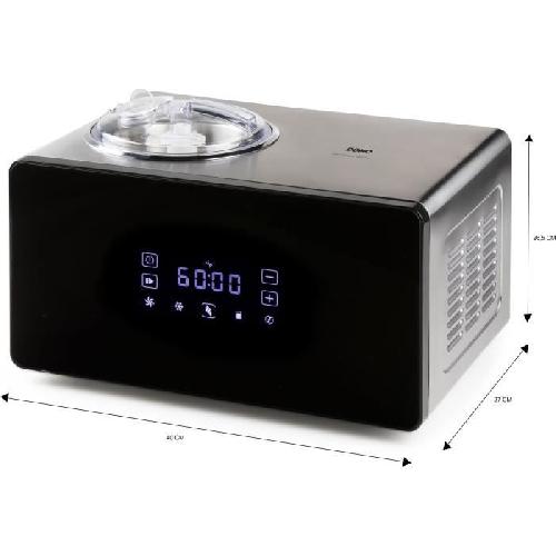 Sorbetiere - Machine A Glace Sorbetiere - DOMO - DO9252I - 1.5 litres - 150 W - Ecran tactile intelligent