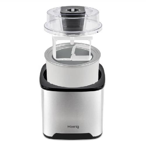 Sorbetiere - Machine A Glace Sorbetiere HKoeNIG - SRB80 - Capacite 2 L - Preparation rapide- 30 a 40 min - 12W