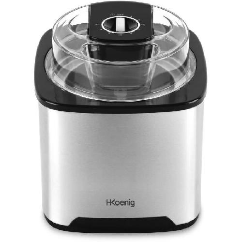 Sorbetiere - Machine A Glace Sorbetiere HKoeNIG - SRB80 - Capacite 2 L - Preparation rapide- 30 a 40 min - 12W
