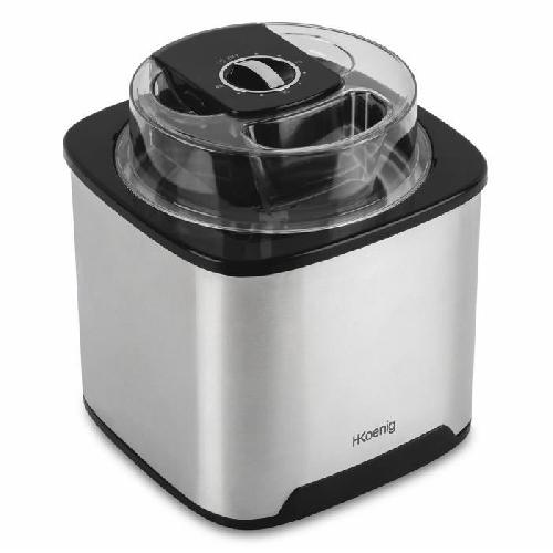 Sorbetiere - Machine A Glace Sorbetiere HKoeNIG - SRB80 - Capacite 2 L - Preparation rapide- 30 a 40 min - 12W