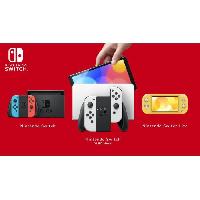 Sortie Console Nintendo Switch Console Nintendo Switch - Modele OLED ? Bleu Néon & Rouge Néon