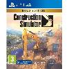 Sortie Jeu Playstation 4 Construction Simulator - Jeu PS4 - Gold Edition