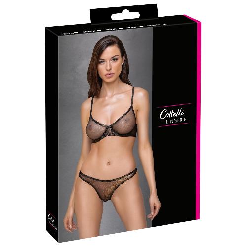 Ensembles Soutien-gorge a armatures et string 100C-XL