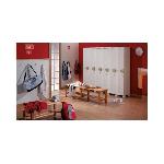 Etabli - Systeme Perfo - Armoire - Mobilier Atelier SPACESAVER 35 PLASTIKEN Armoire haute 1 Porte avec étageres - l 35 x p 45 x h 184 cm - Gamme Space SAVER - Intérieur et Extérieur