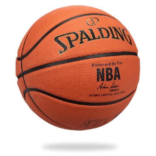 SPALDING Ballon de basket-ball NBA SGT - Taille 7 - Orange