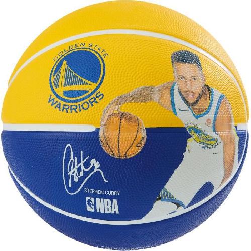 SPALDING - Ballon de basket NBA - Signature Stephen Curry - Golden State Warriors