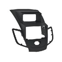 Speciales cats prix KC NoSTech Facade autoradio compatible avec Ford Fiesta 6 - Noir - avec afficheur