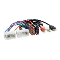 Speciales cats prix KC NoSTech Faisceau ISO autoradio compatible avec Hyundai AUX USB