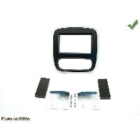 Speciales cats prix KC NoSTech Kit 2 Din compatible avec OPEL VIVARO RENAULT TRAFIC ap14 Noir Contour Argent