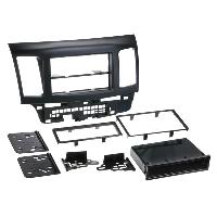 Speciales cats prix KC NoSTech Kit Facade autoradio 2DIN compatible avec Mitsubishi Lancer ap07 Avec vide poche Noir