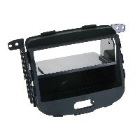 Speciales cats prix KC NoSTech Kit Support autoradio compatible avec Hyundai i10 08-13 Avec vide poche - Noir Rubber touch