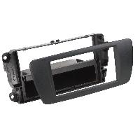 Speciales cats prix KC NoSTech Support autoradio compatible avec Seat Ibiza 08-15 Noir Nit 2Din avec vide poche