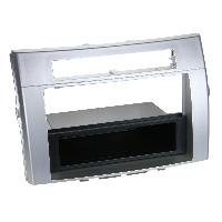Speciales cats prix KC NoSTech Support Autoradio compatible avec Toyota Corolla verso 04-09 - Argent 1din avec vide-poche