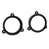 Speciales cats prix KC NoSTech Supports Haut-Parleur compatible avec Logan Sandero Megane Wind 08-14 Voir liste - D130mm