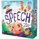 Jeu De Societe - Jeu De Plateau Speech - Asmodee - Invente une histoire - 4 mode de jeu - 15 minutes - Des 8ans