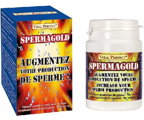 Spermagold - augmentez production de sperme - 60 gelules