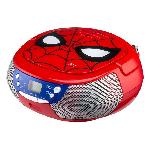 Reveil Enfant SPIDERMAN Lecteur CD Boombox Enfant Rouge Spiderman
