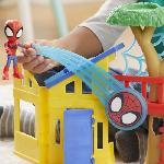 Figurine Miniature - Personnage Miniature Spidey Coffret Aire de jeu Spidey. avec figurine Spidey de 10 cm. des 3 ans. Marvel Spidey et ses Amis Extraordinaires